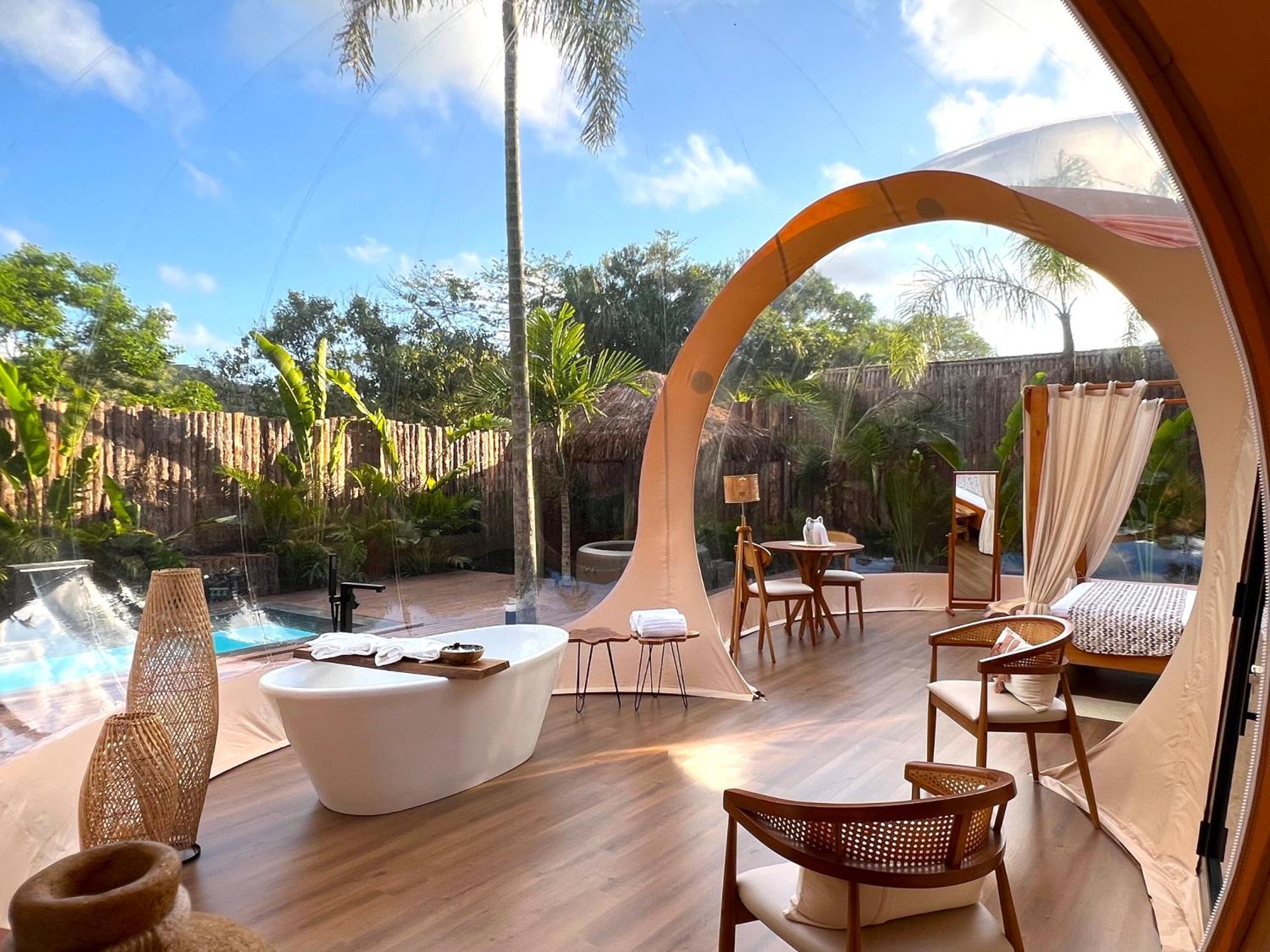 Florianópolis Zion Bubble Glamping酒店 外观 照片